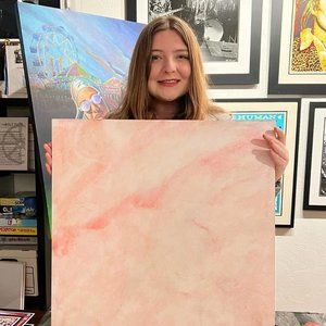 Pink Faux Art